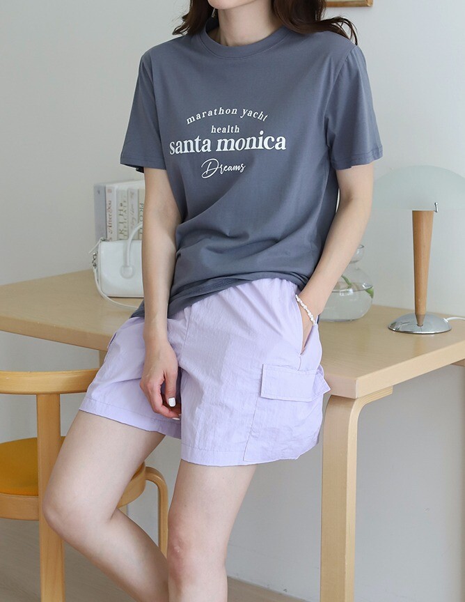 마라톤 레터링 티셔츠